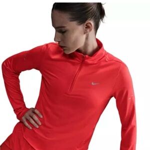 Nike Women's Vibrant Red Long Sleeve Top, worn once